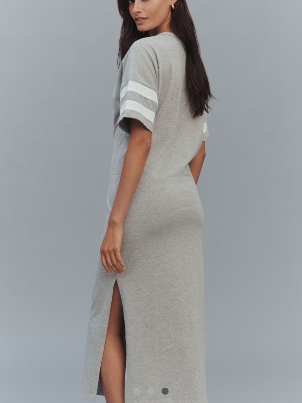 Daily Practice graphic T-shirt Midi Dress - Picture 3 of 5